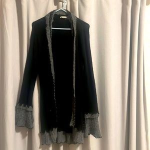 Ladies long sweater.